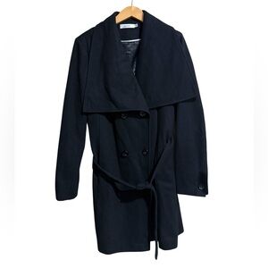 Ricki’s women’s size class Elegant Black Double-Breasted Women's Coat